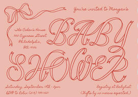 Morgan’s Baby Shower